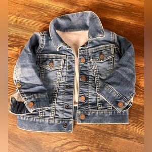 GAP Kids Light Blue Denim Jacket with Button Front